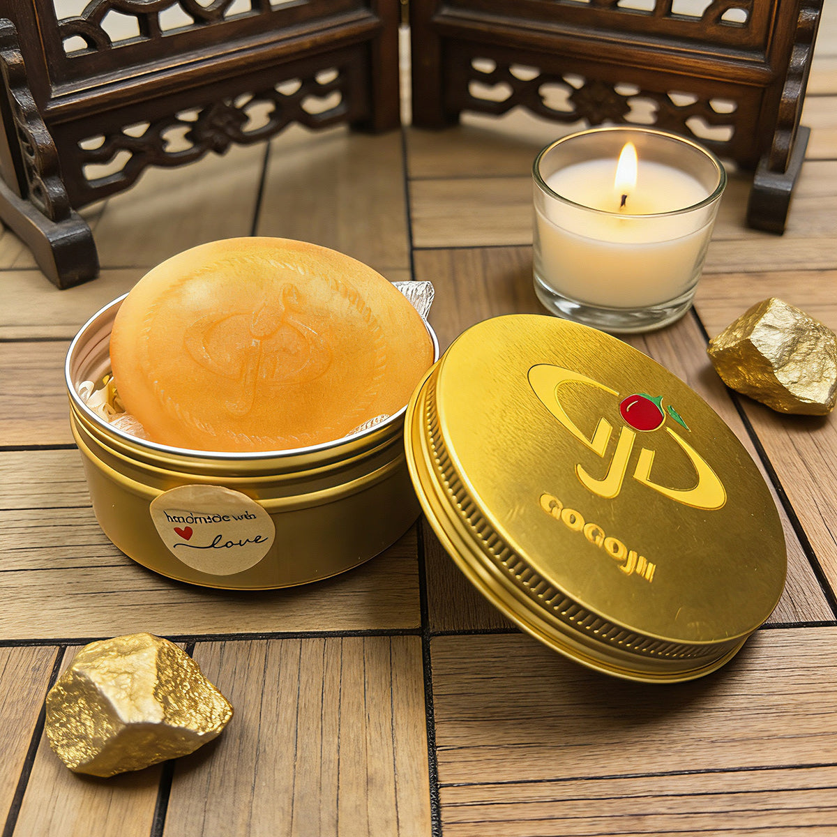 Goji & Gold Mica Soap