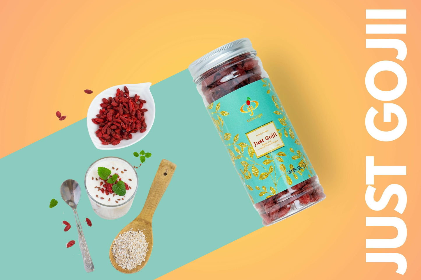 Just Gojii 100g  Organic Dry Fruit.